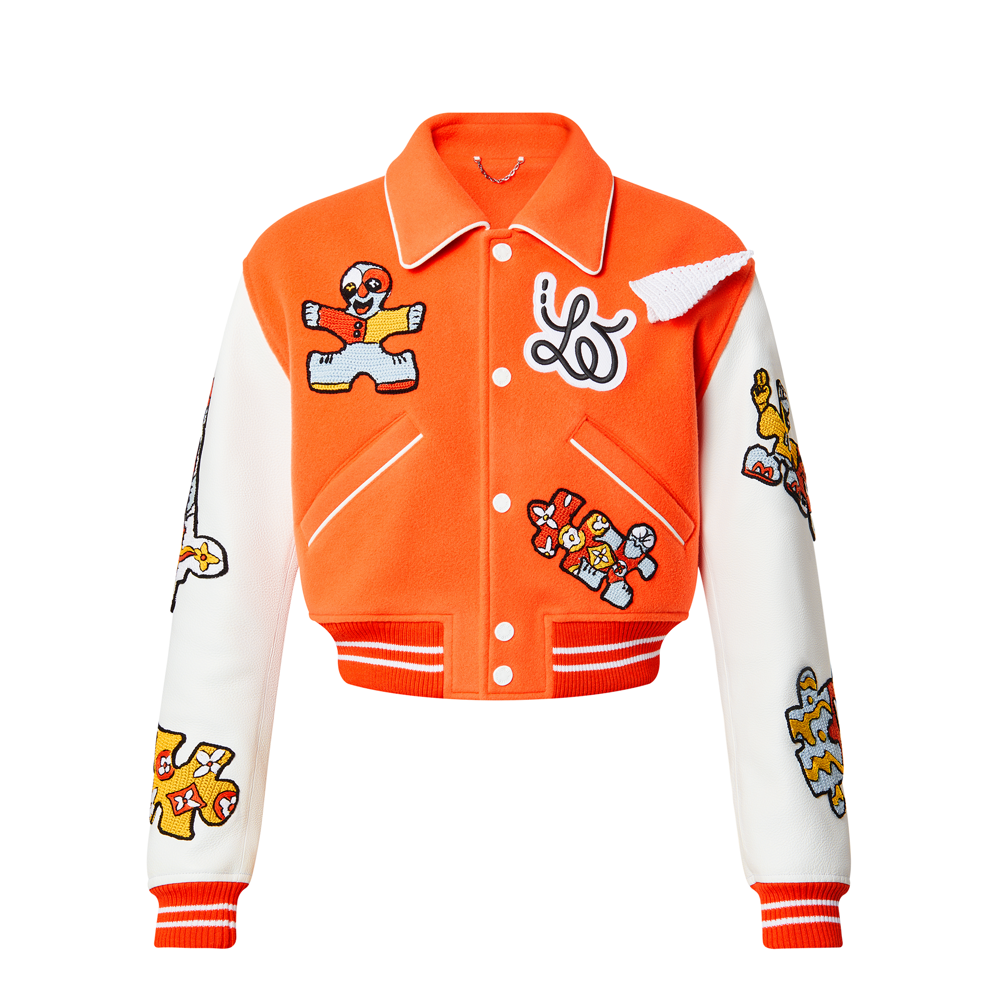 Lv deals orange vest